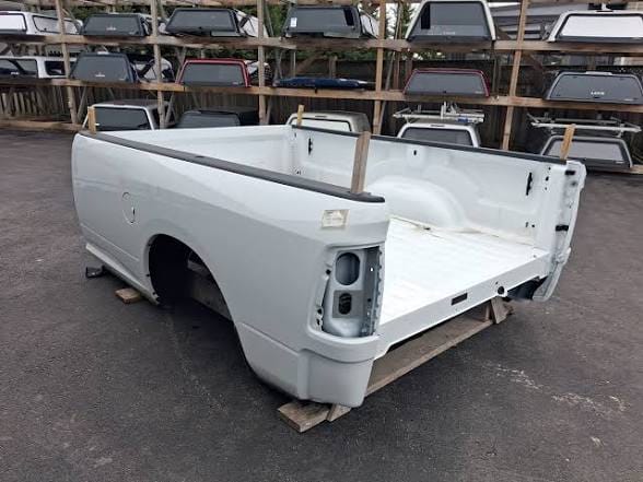 White RAM long box on a pallet